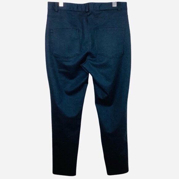 KARL LAGERFELD NAVY SLIM FITTED PANTS 12 - Picture 8 of 10